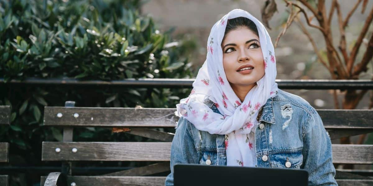 Woman With Positive Thoughts